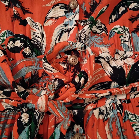 LOFT Button Down Dress - Picture 4 of 5